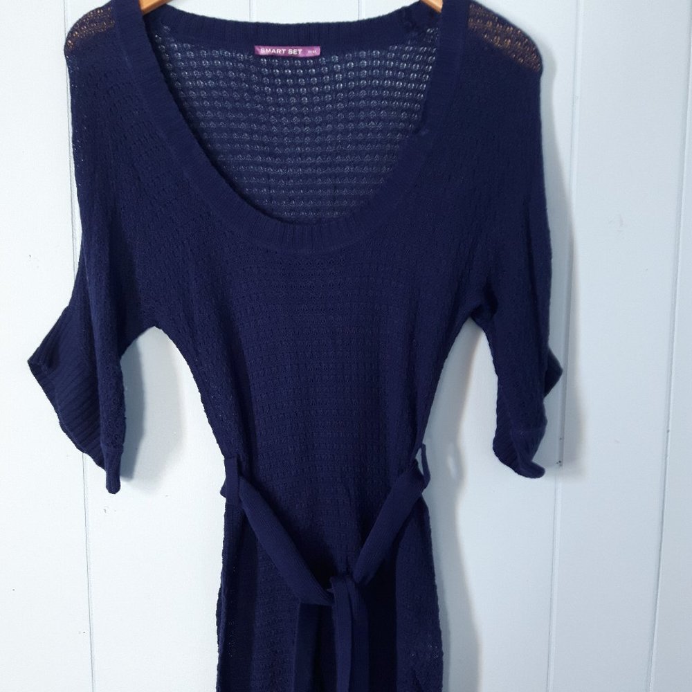 Belted Short Sleeve Top